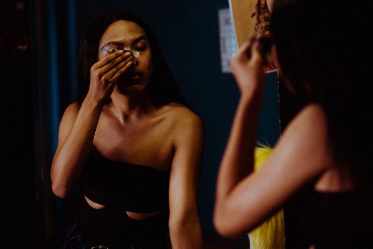 My first salon was my parents’ bathroom